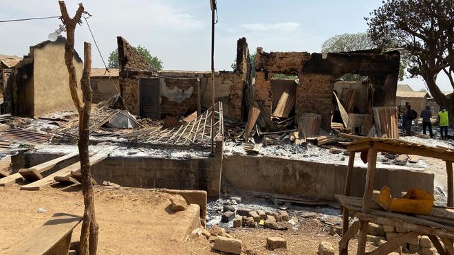 Aftermath of attacks in Nigeria